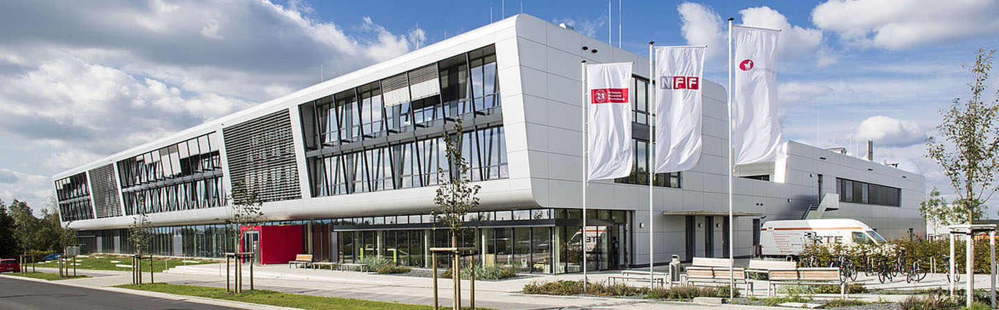 Forschungsbau des Niedersächsischen Forschungszentrums Fahrzeugtechnik (NFF) der TU Braunschweig