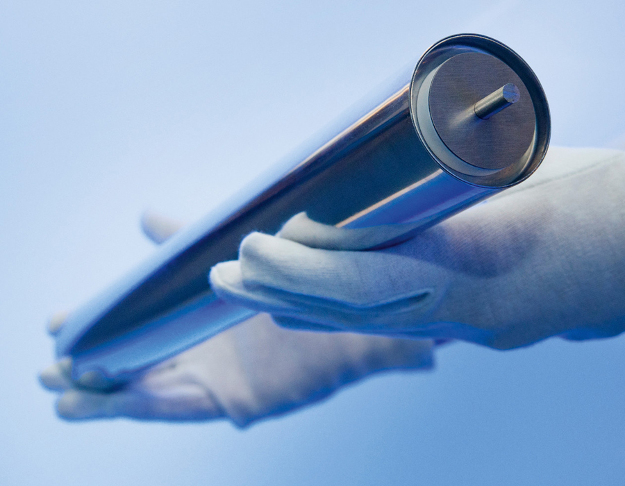 100 Ah cell for sodium-nickel chloride battery.